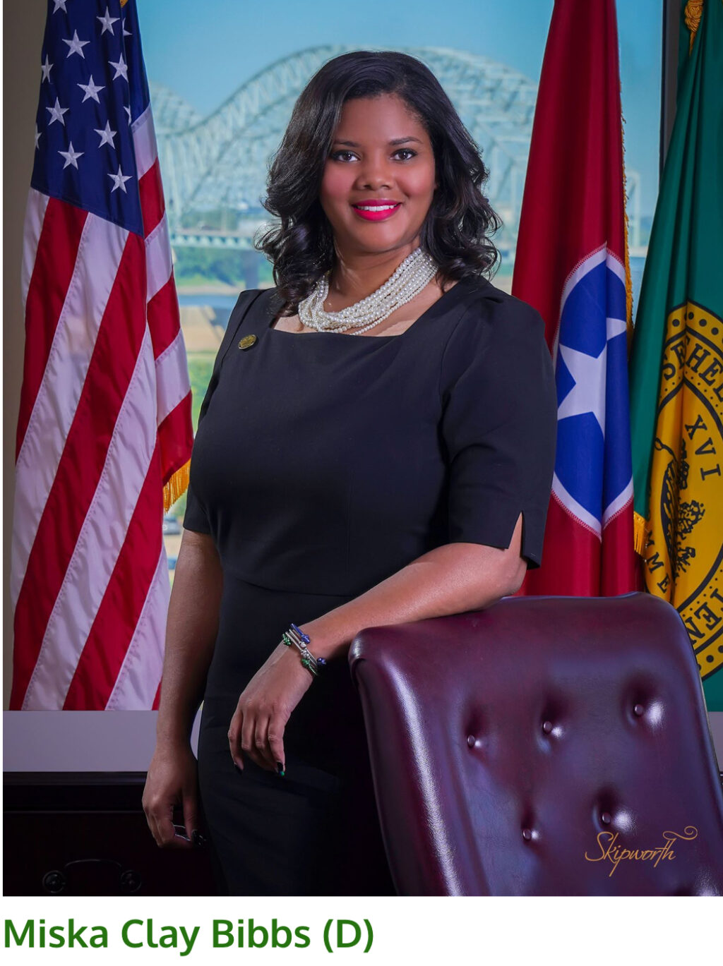 Shelby County Commissioner Chairwoman Miska Clay Bibbs